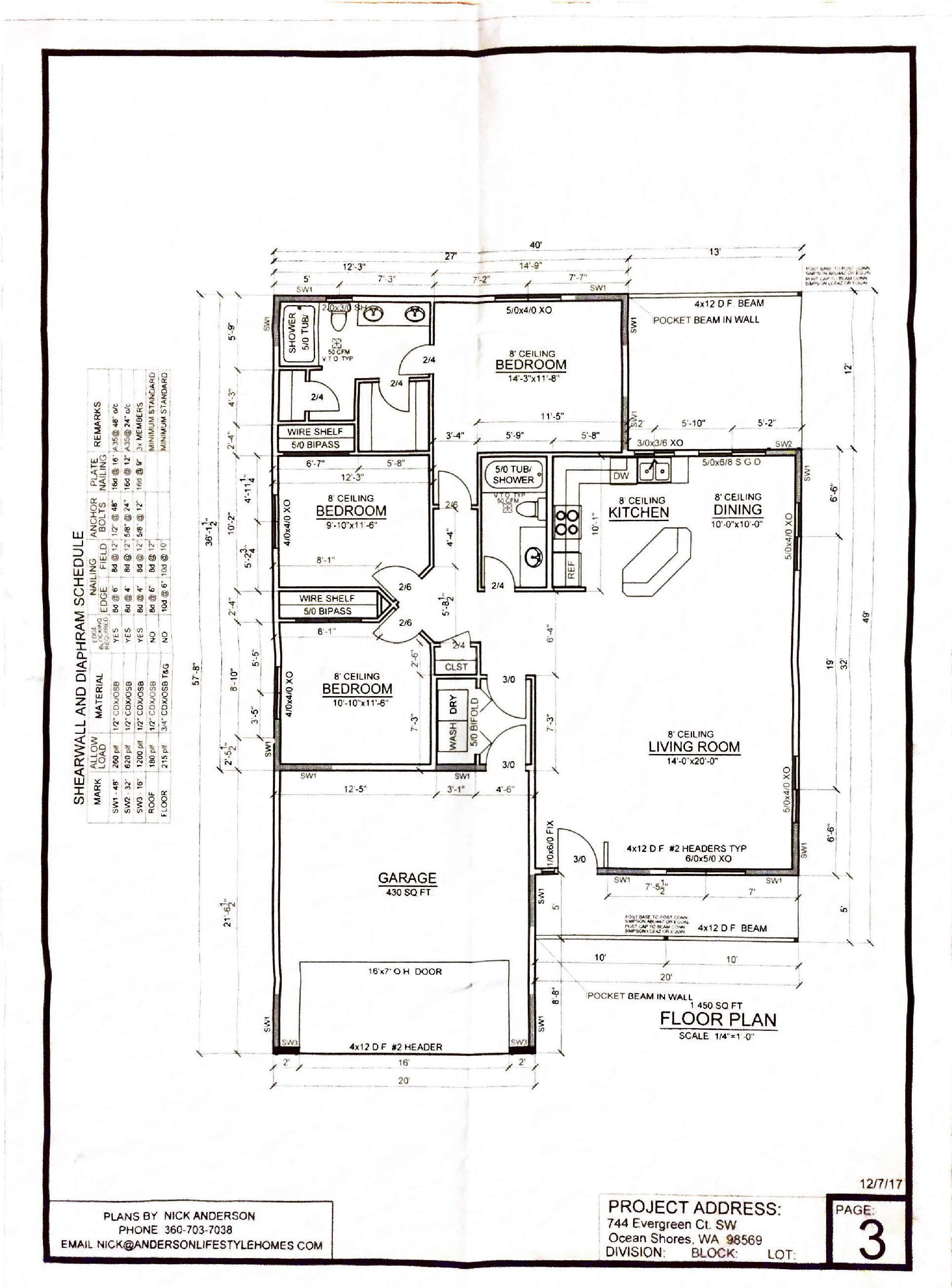 Evergreen House Plan